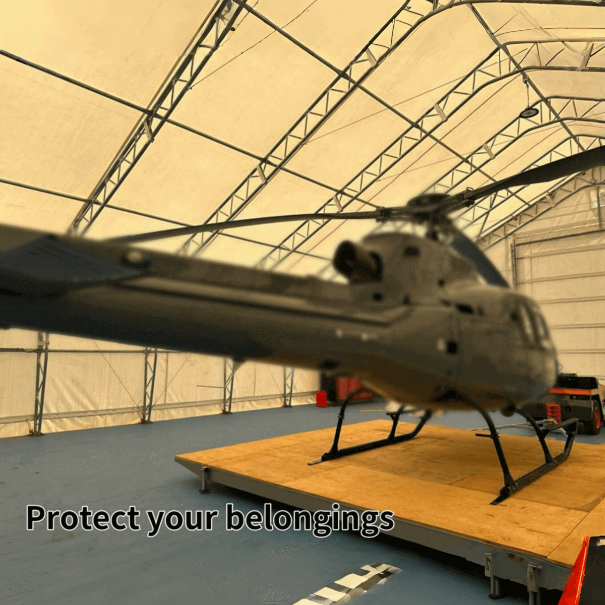 Chery Industrial W40'xL80'xH23' Double Truss Storage Shelter