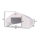Chery Industrial | W50'xL100'xH23' Double Truss Storage Shelter