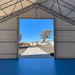 Chery Industrial W50'xL100'xH23' Double Truss Storage Shelter