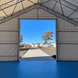 Chery Industrial W50'xL100'xH23' Double Truss Storage Shelter