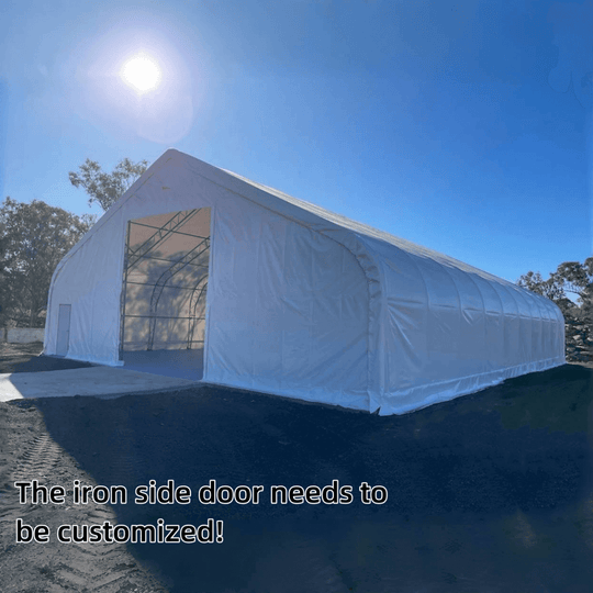 Chery Industrial W50'xL80'xH23' Double Truss Storage Shelter