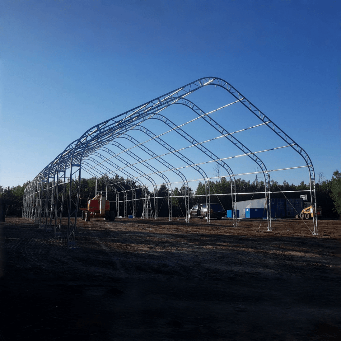 Chery Industrial W30'xL40'xH20' Double Truss Storage Shelter