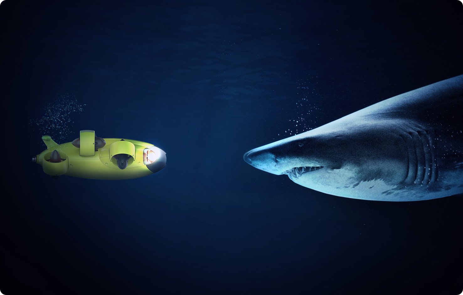 QYSea | Fifish V6 Underwater Robot ROV with VR Goggles