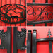 Chery Industrial 14x8 ft Steel Dual Swing Driveway Gate