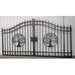 Chery Industrial 14x8 ft Steel Dual Swing Driveway Gate