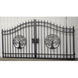 Chery Industrial 14x8 ft Steel Dual Swing Driveway Gate