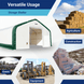 Chery Industrial W30'xL80'xH20' Double Truss Storage Shelter