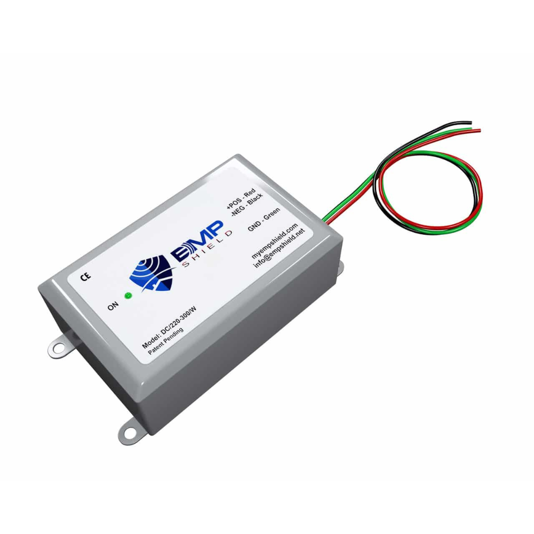 EMP Shield - DC 220-300 Volt Solar Wind System EMP Protection (Single-DC-220-300-W)