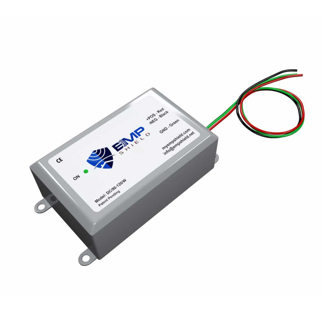 EMP Shield - DC 90-120 Volt Solar / Wind Systems (DC-90-120-W)