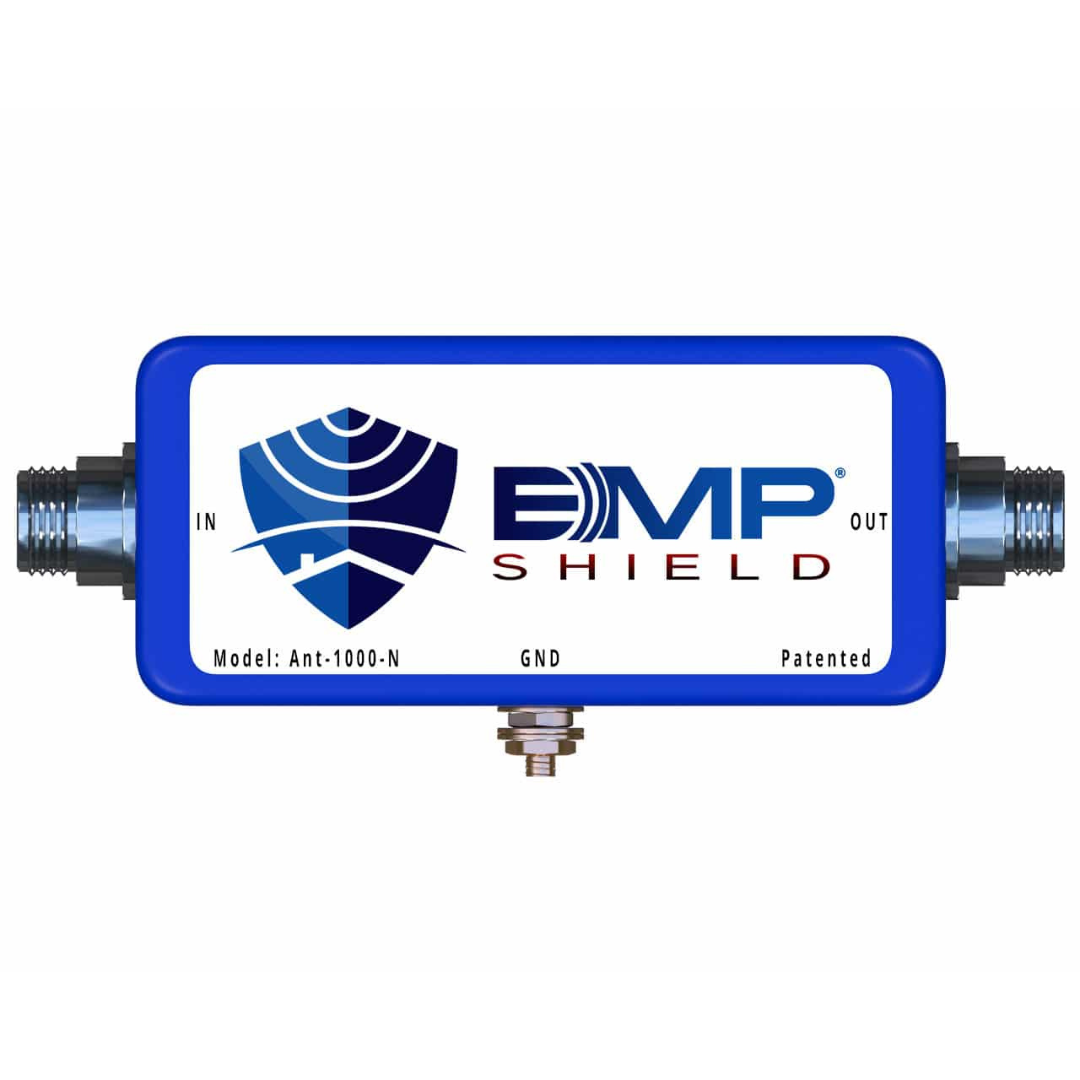 EMP Shield - HF/VHF/UHF Radio EMP Protection up to 1000 Watts with N-Connectors (ANT-1000-N)