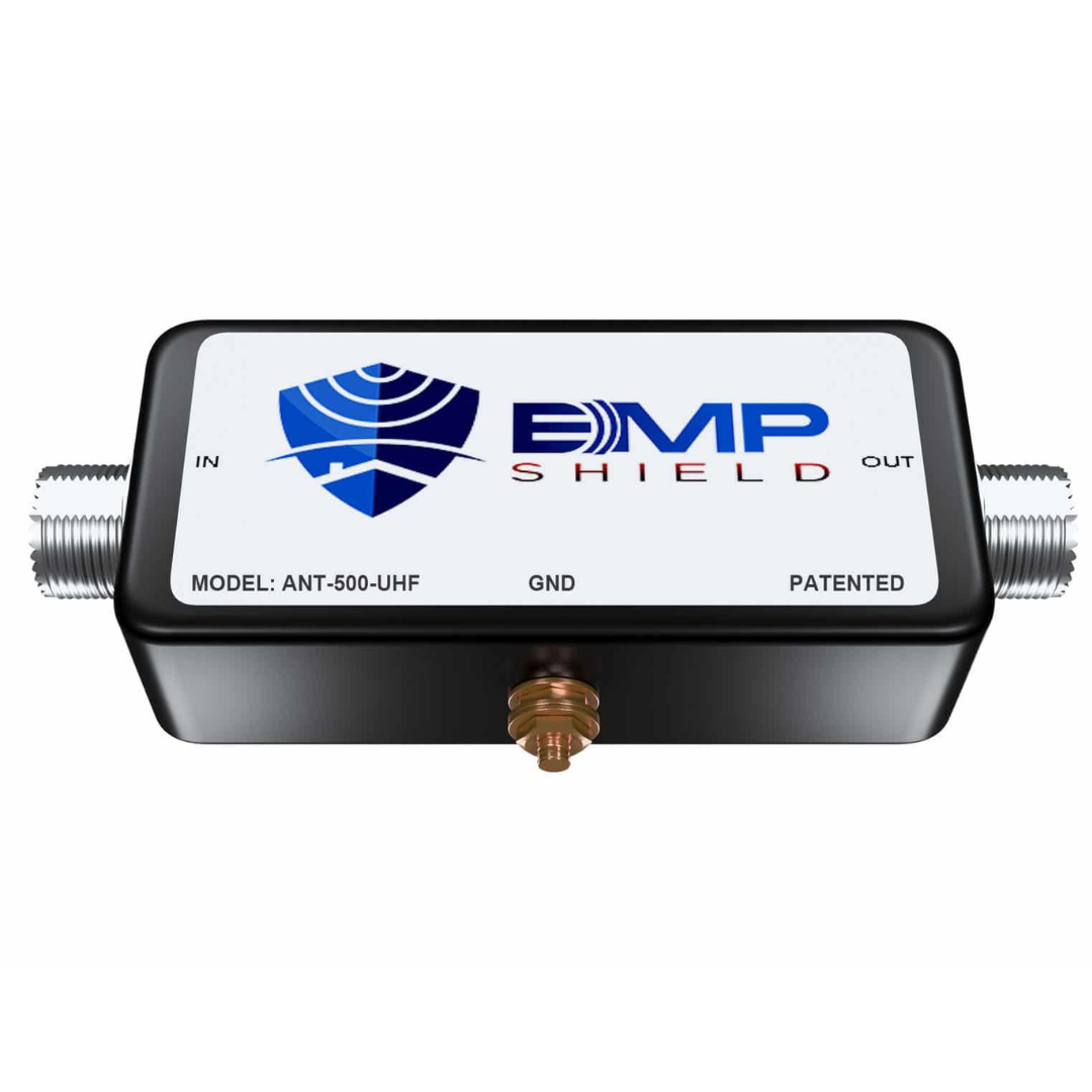 EMP Shield - HF/VHF/UHF Radio EMP Protection up to 500 Watts with UHF-Connectors (ANT-500-UHF)