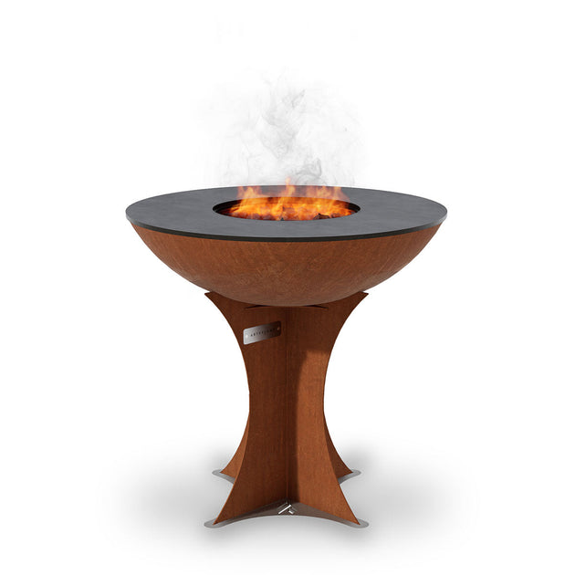 Arteflame Classic 30" - Euro Base Flat-Top Grill & Fire Bowl (CORTEN Steel)