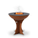 Arteflame Classic 30" - Euro Base Flat-Top Grill & Fire Bowl (CORTEN Steel)