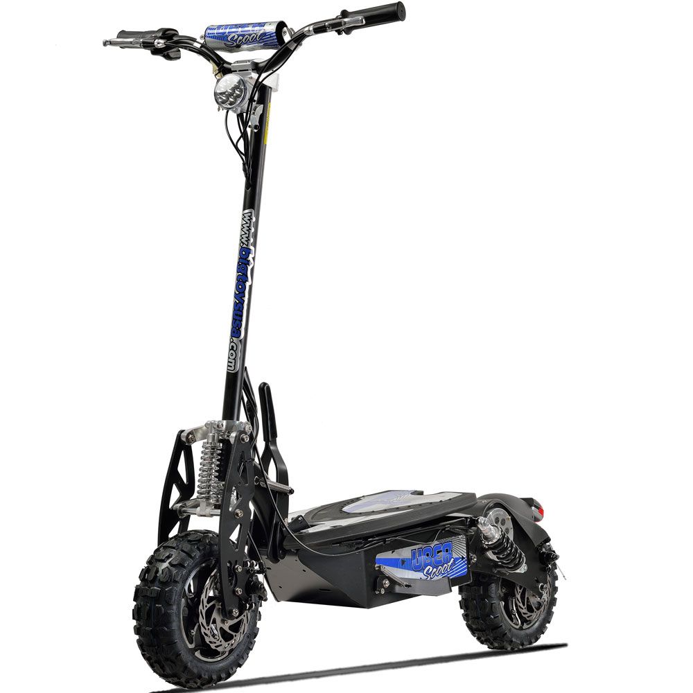 MotoTec/UberScoot 1600w Electric Scooter Black - Image 2