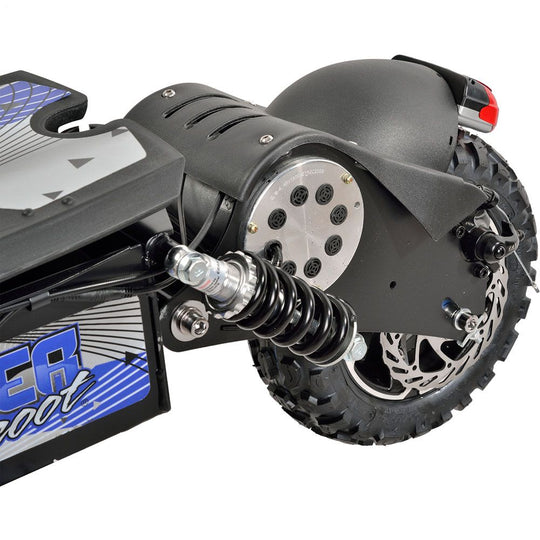MotoTec/UberScoot 1600w Electric Scooter Black - Image 5