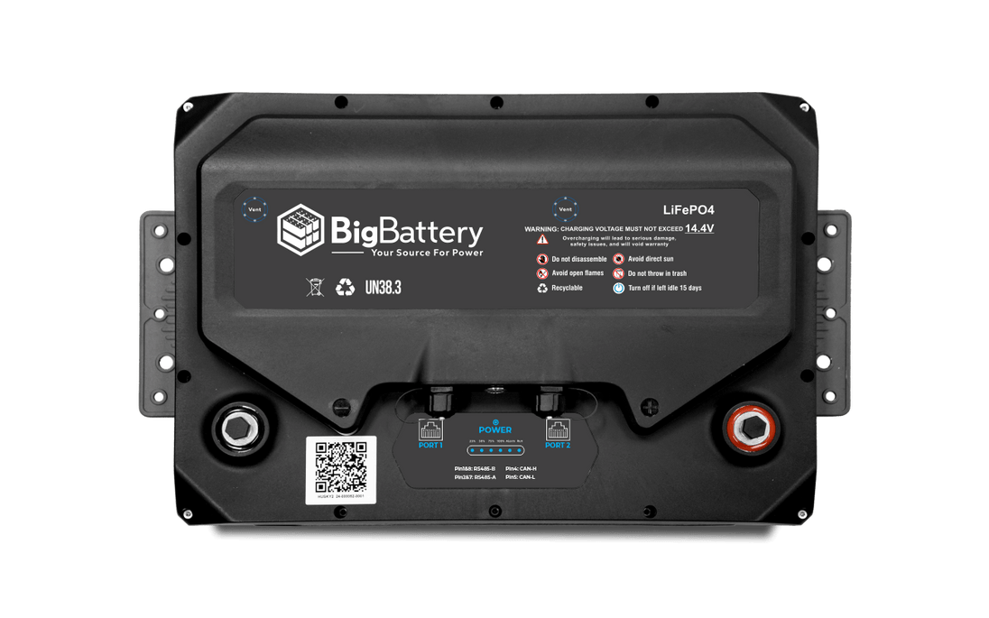 12V HUSKY 2 INV Lithium Battery 5.12kWh 400Ah | LiFePO4 | Inverter Comms | RV | Off-Grid | Marine Battery - Image 4