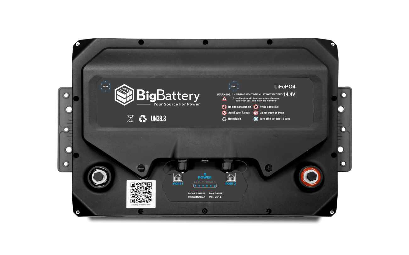 12V HUSKY 2 INV Lithium Battery 5.12kWh 400Ah | LiFePO4 | Inverter Comms | RV | Off-Grid | Marine Battery - Image 4