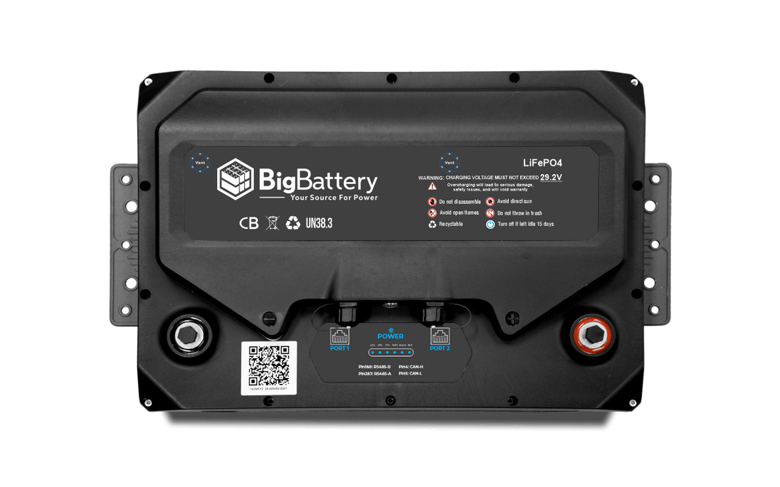 24V HUSKY 2 INV Lithium Battery 5.12kWh 200Ah | LiFePO4 | Inverter Comms | RV | Off-Grid | Marine Battery - Image 4