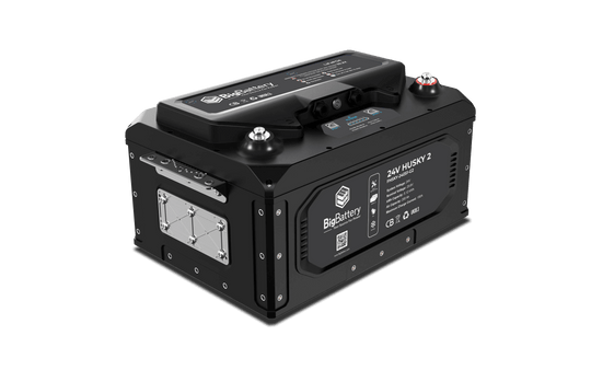 24V HUSKY 2 INV Lithium Battery 5.12kWh 200Ah | LiFePO4 | Inverter Comms | RV | Off-Grid | Marine Battery