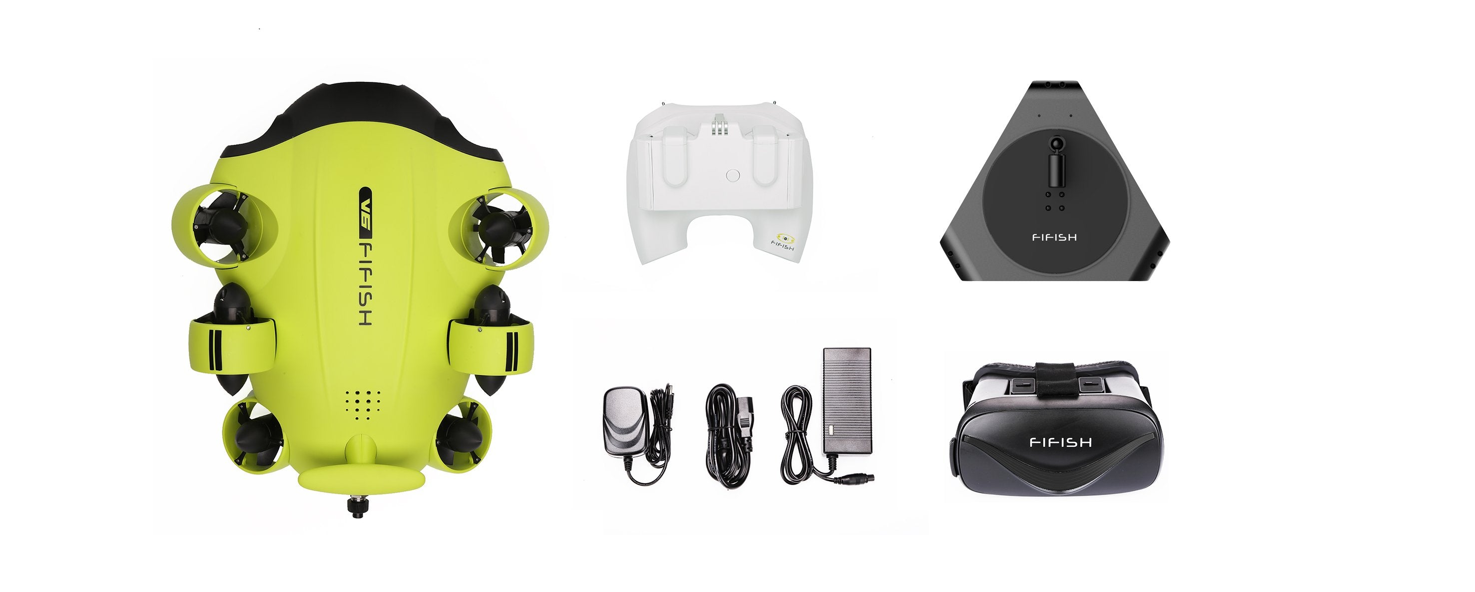 QYSea | Fifish V6 Underwater Robot ROV with VR Goggles