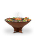 Arteflame Classic 40" - Fire Pit with Cooktop (CORTEN Bowl; Short Round / Short Euro / Built-In No Base)