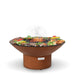Arteflame Classic 40" - Fire Pit with Cooktop (CORTEN Bowl; Short Round / Short Euro / Built-In No Base)