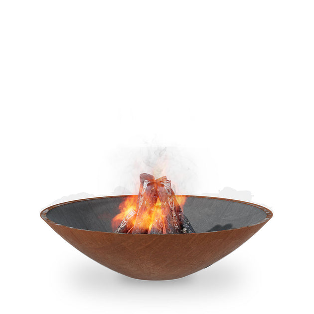 Arteflame | Classic 40" - Fire Pit (CORTEN Bowl; Short Round / Short Euro / Built-In No Base)
