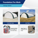 Chery Industrial W30'xL85'xH15' Single Truss Arch Storage Shelter