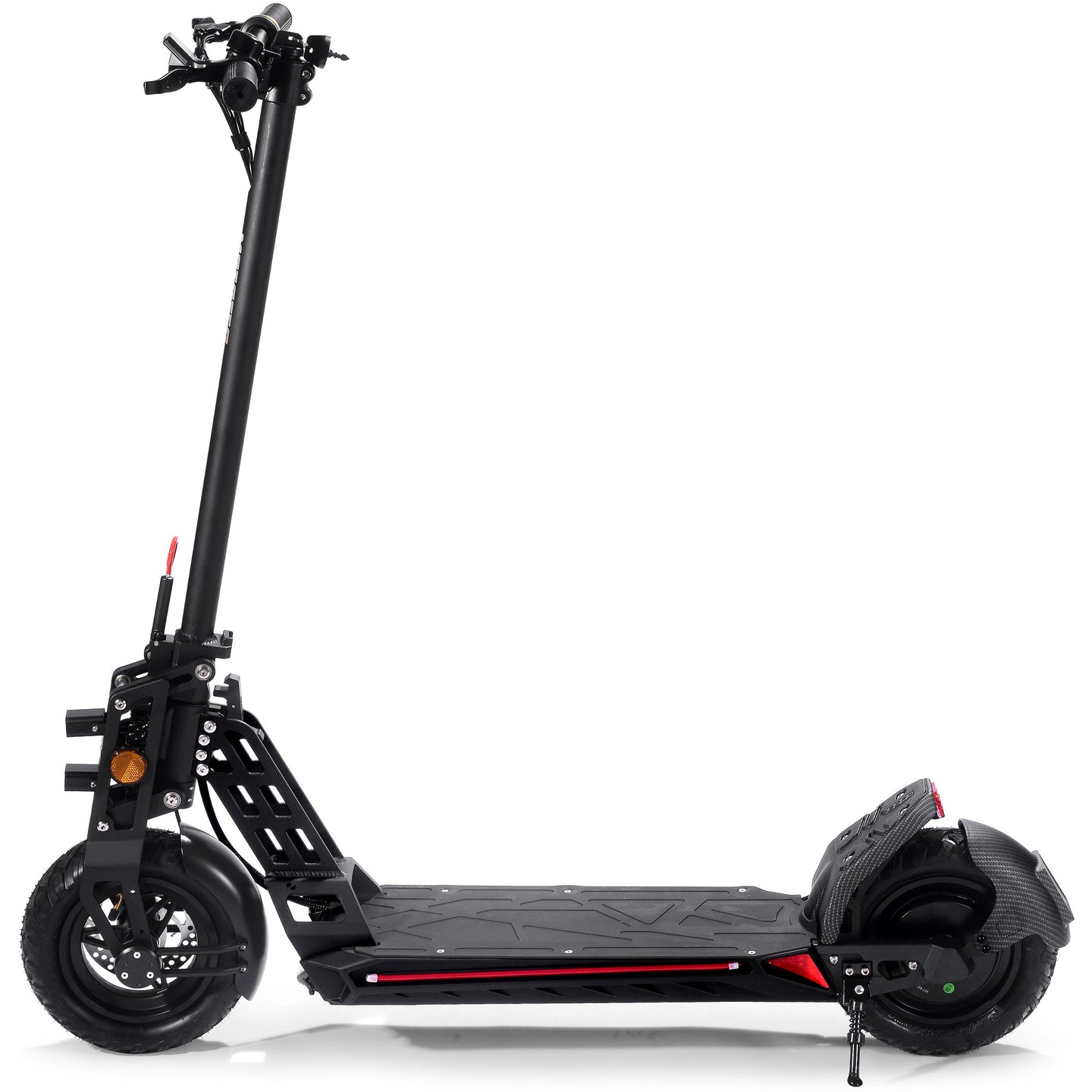 MotoTec Free Ride 48v 600w Lithium Electric Scooter Black - Image 2