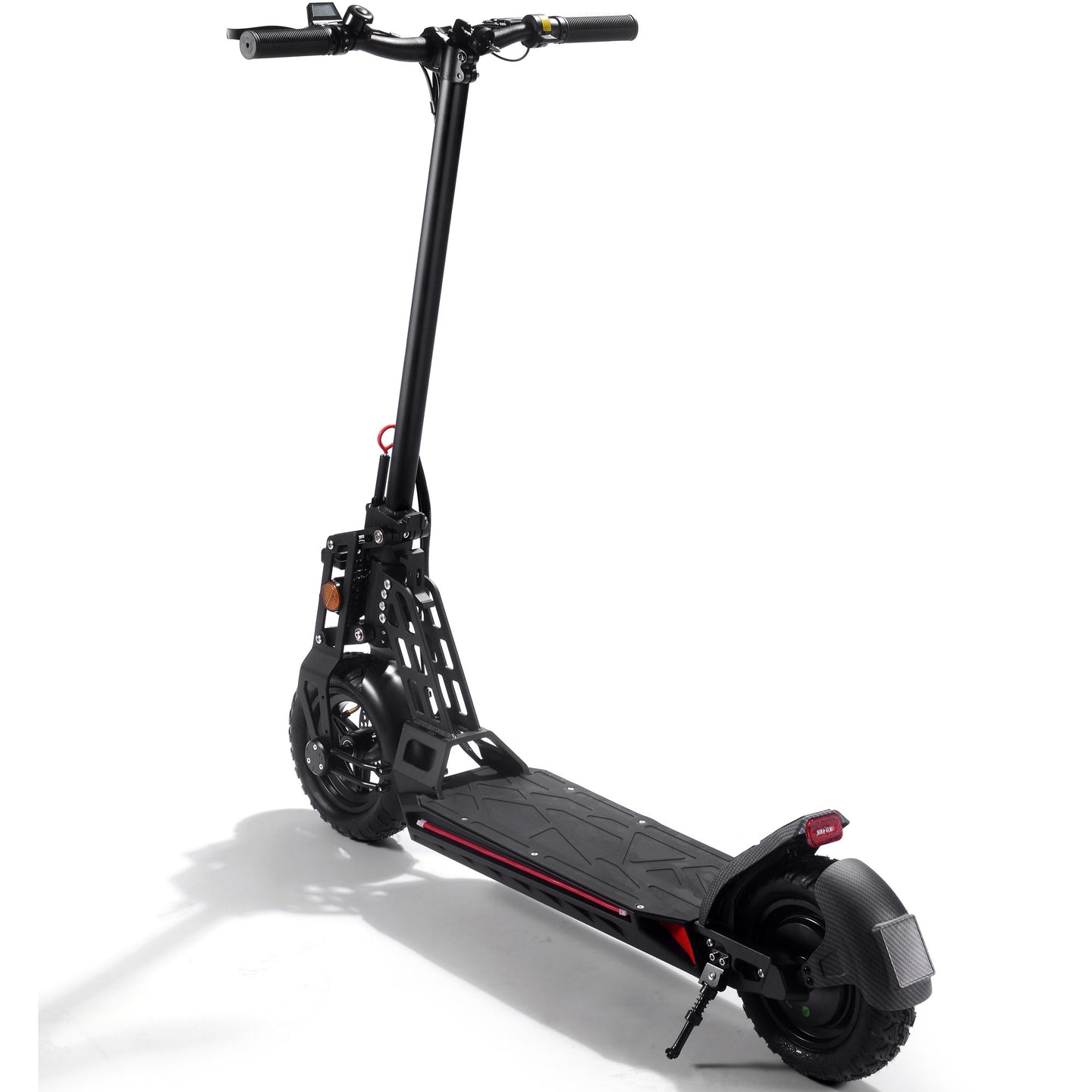 MotoTec Free Ride 48v 600w Lithium Electric Scooter Black - Image 3