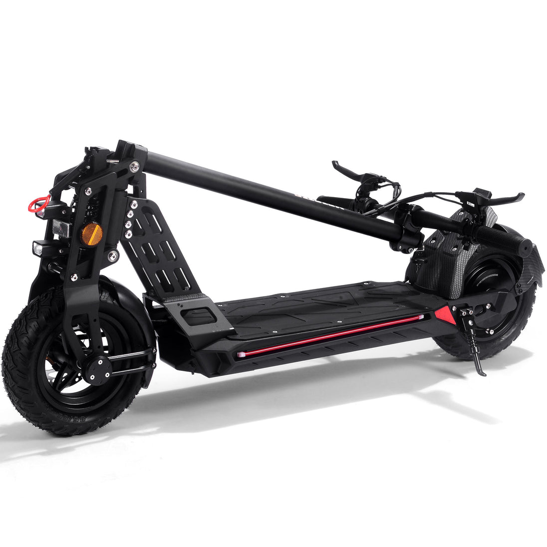 MotoTec Free Ride 48v 600w Lithium Electric Scooter Black - Image 7