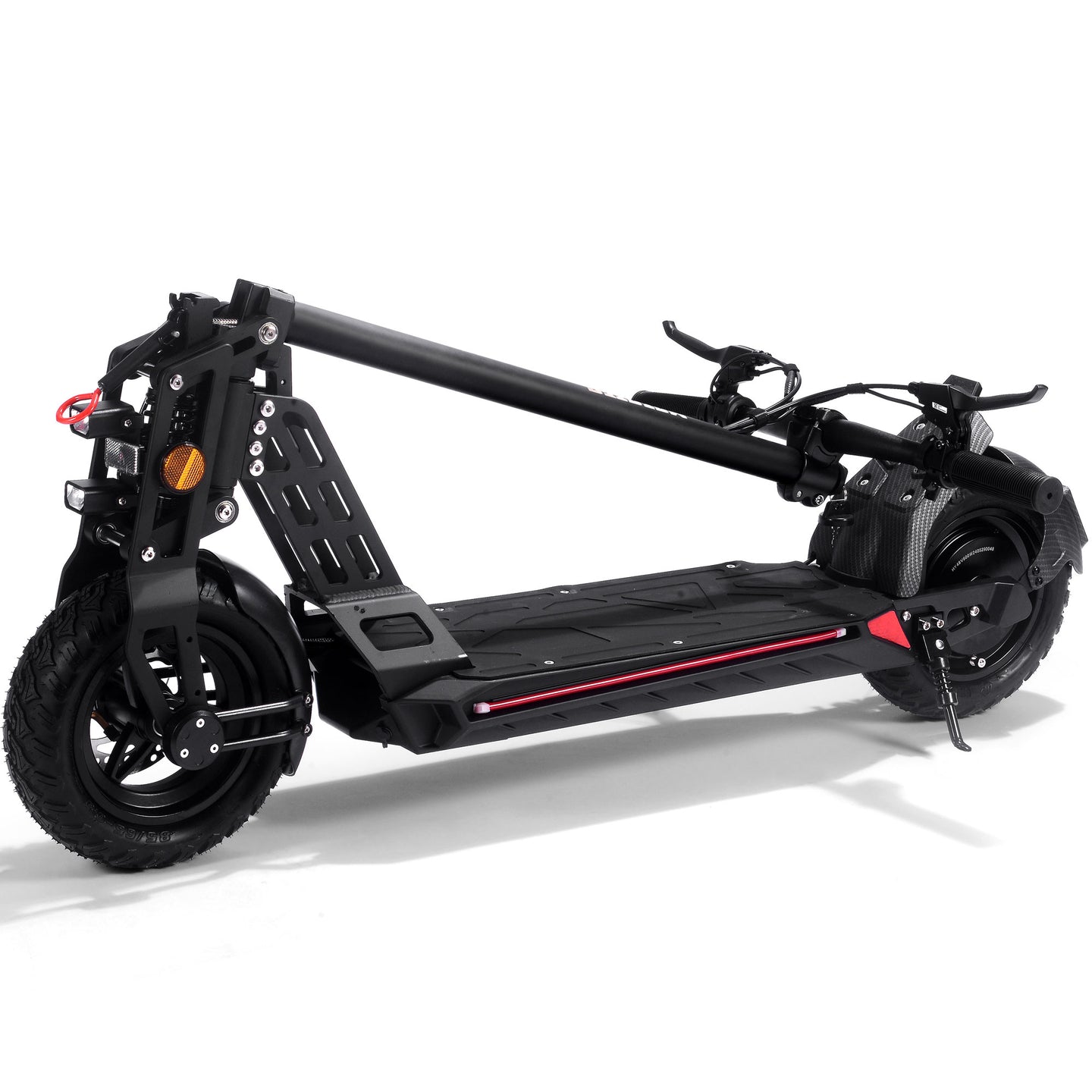 MotoTec Free Ride 48v 600w Lithium Electric Scooter Black - Image 7