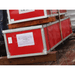 Chery Industrial Front cover with Winch door for Shipping Container Canopy Shelter 40'x40'x11'
