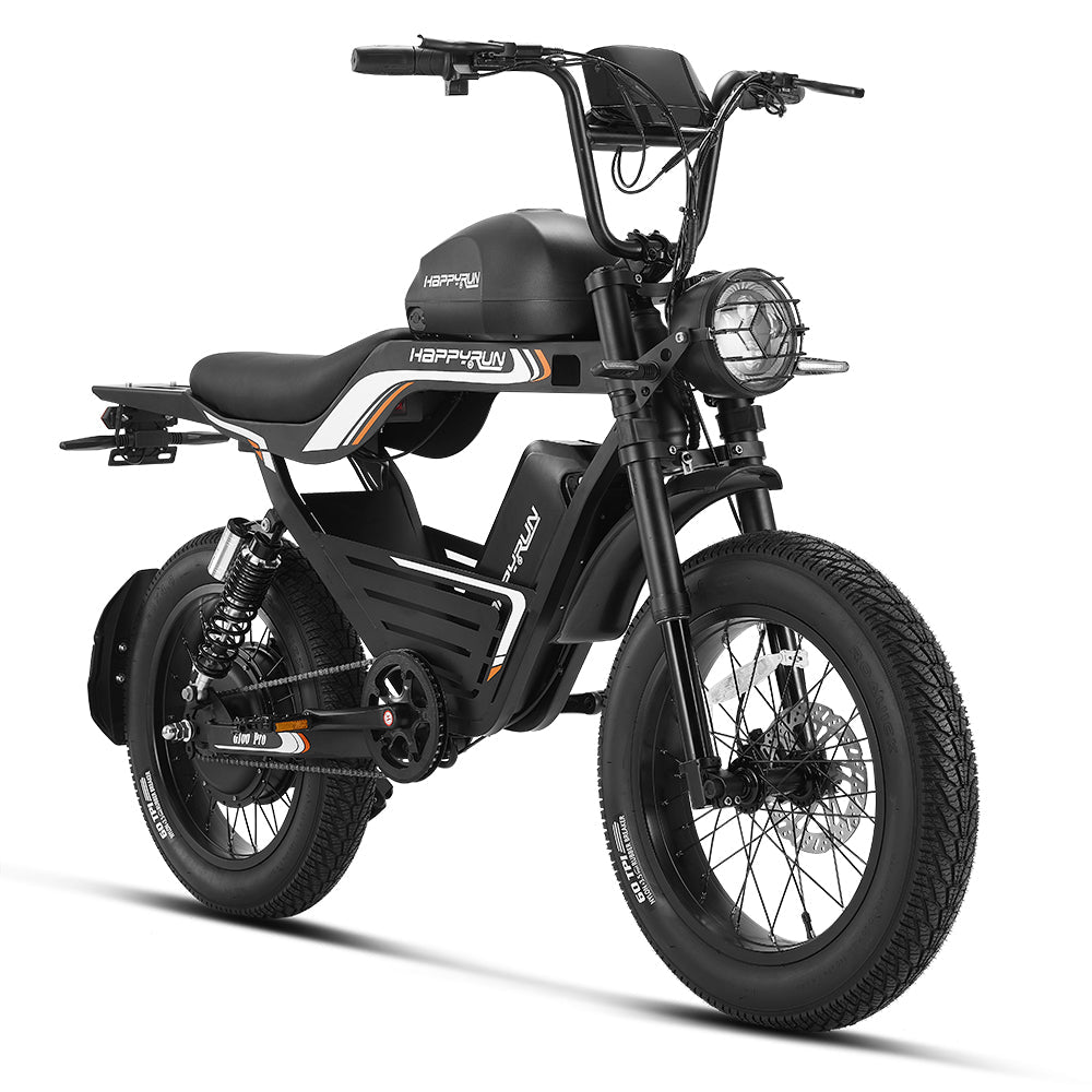 HappyRun G100 Pro 6000W Electric Bike Dual Battery