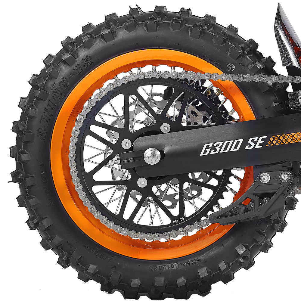 HappyRun G300 SE Electric Mini Dirt Bike with Mid-Drive for Teens & Adults