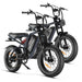Happyrun Tank G60 Pro 2000W Moped Style Offroad Electric Bike Fat Tire