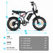 Happyrun Tank G60 Pro 2000W Moped Style Offroad Electric Bike Fat Tire