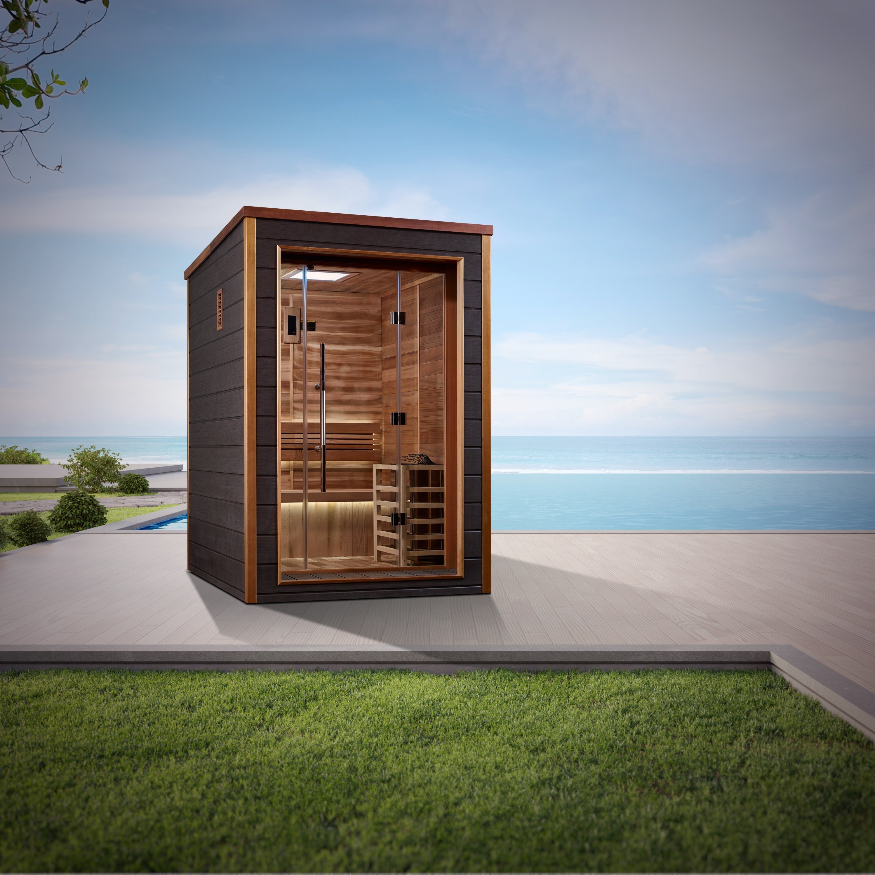 Golden Designs Hanko Traditional Sauna - Thumbnail 3
