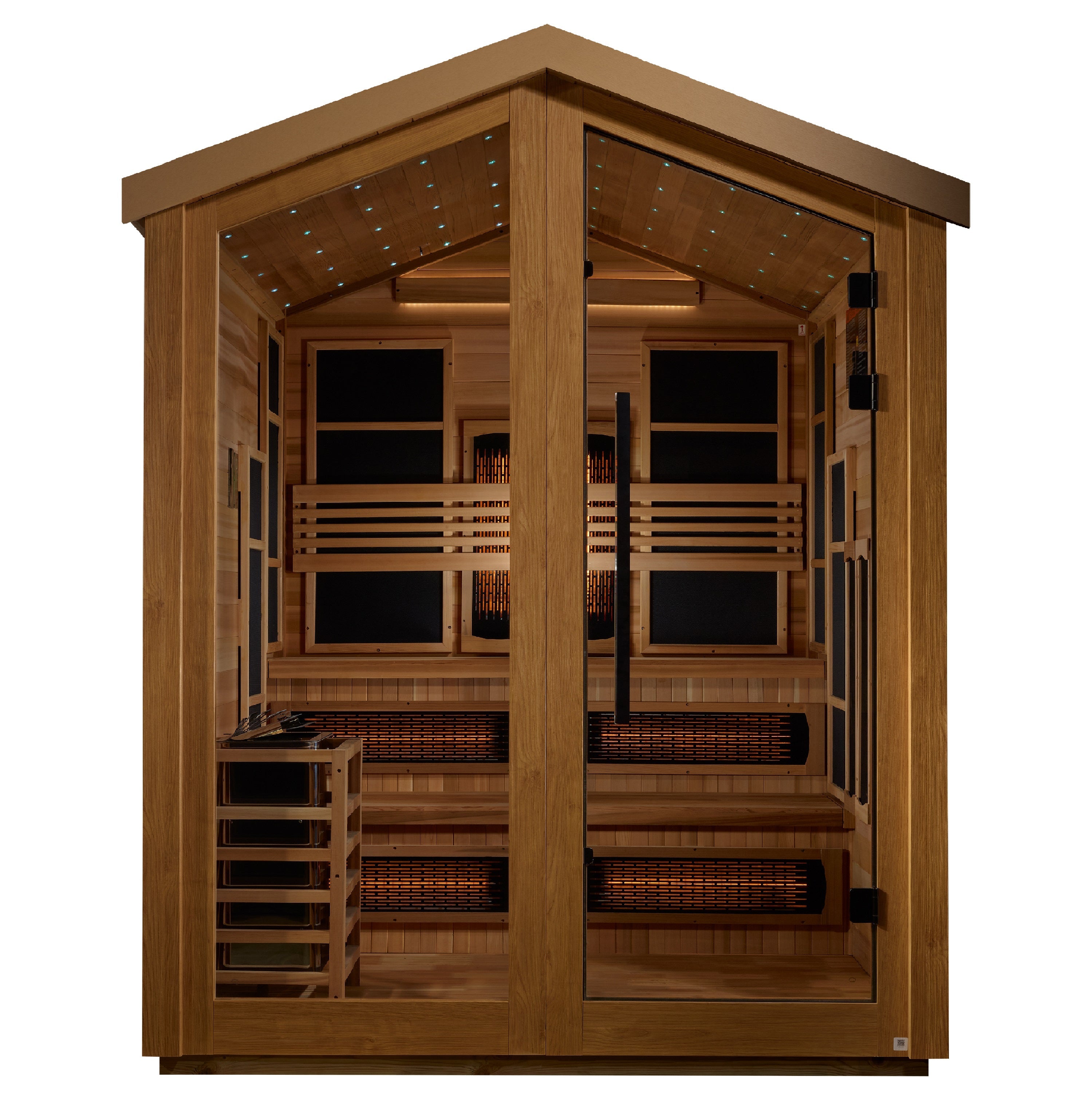 Golden Designs Kaskinen Hybrid Outdoor Sauna