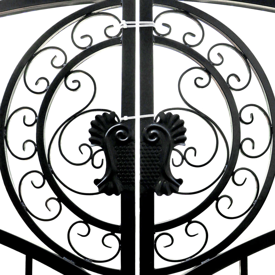 Chery Industrial 14x8 ft Steel Dual Swing Driveway Gate-European Style