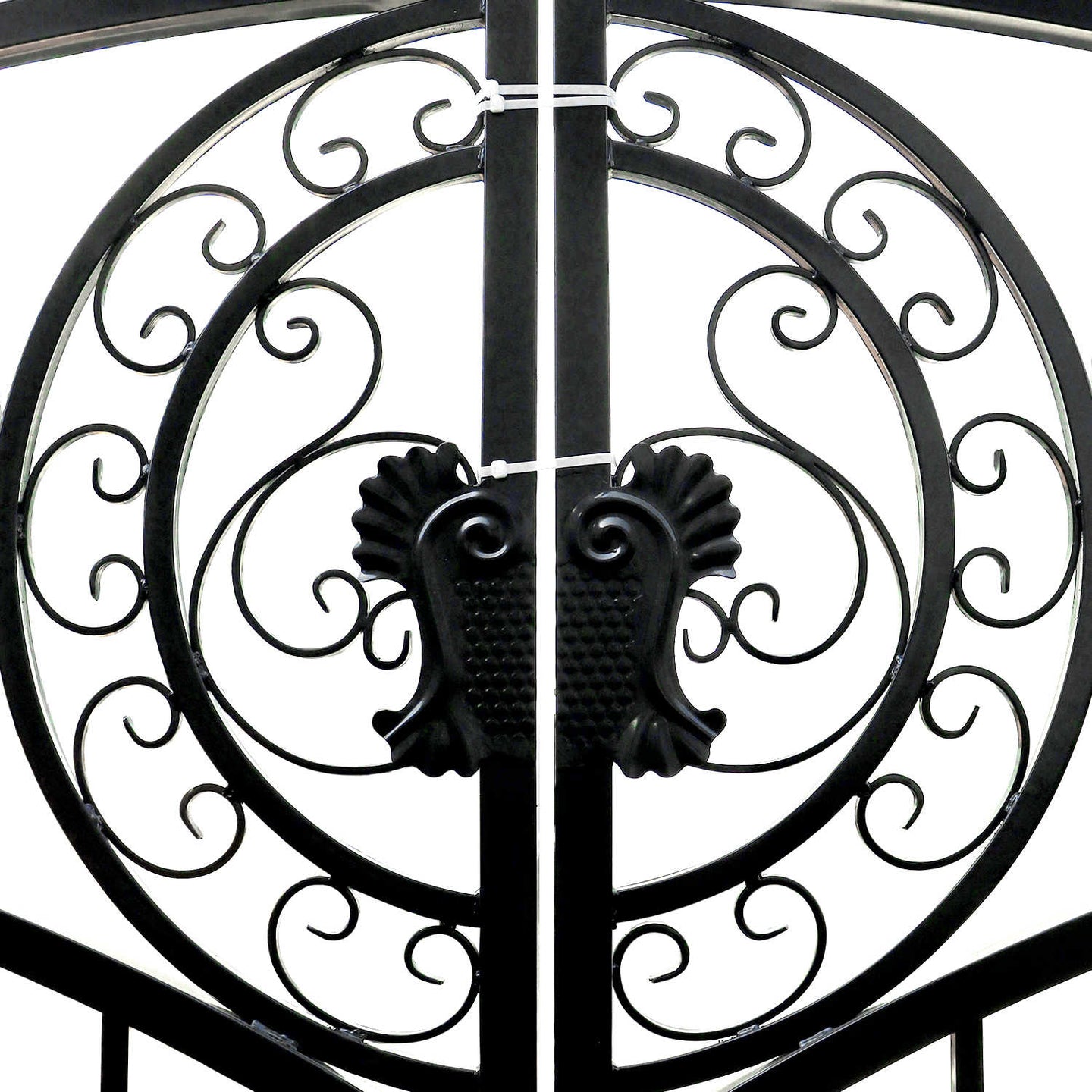 Chery Industrial 14x8 ft Steel Dual Swing Driveway Gate-European Style