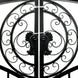 Chery Industrial 14x8 ft Steel Dual Swing Driveway Gate-European Style