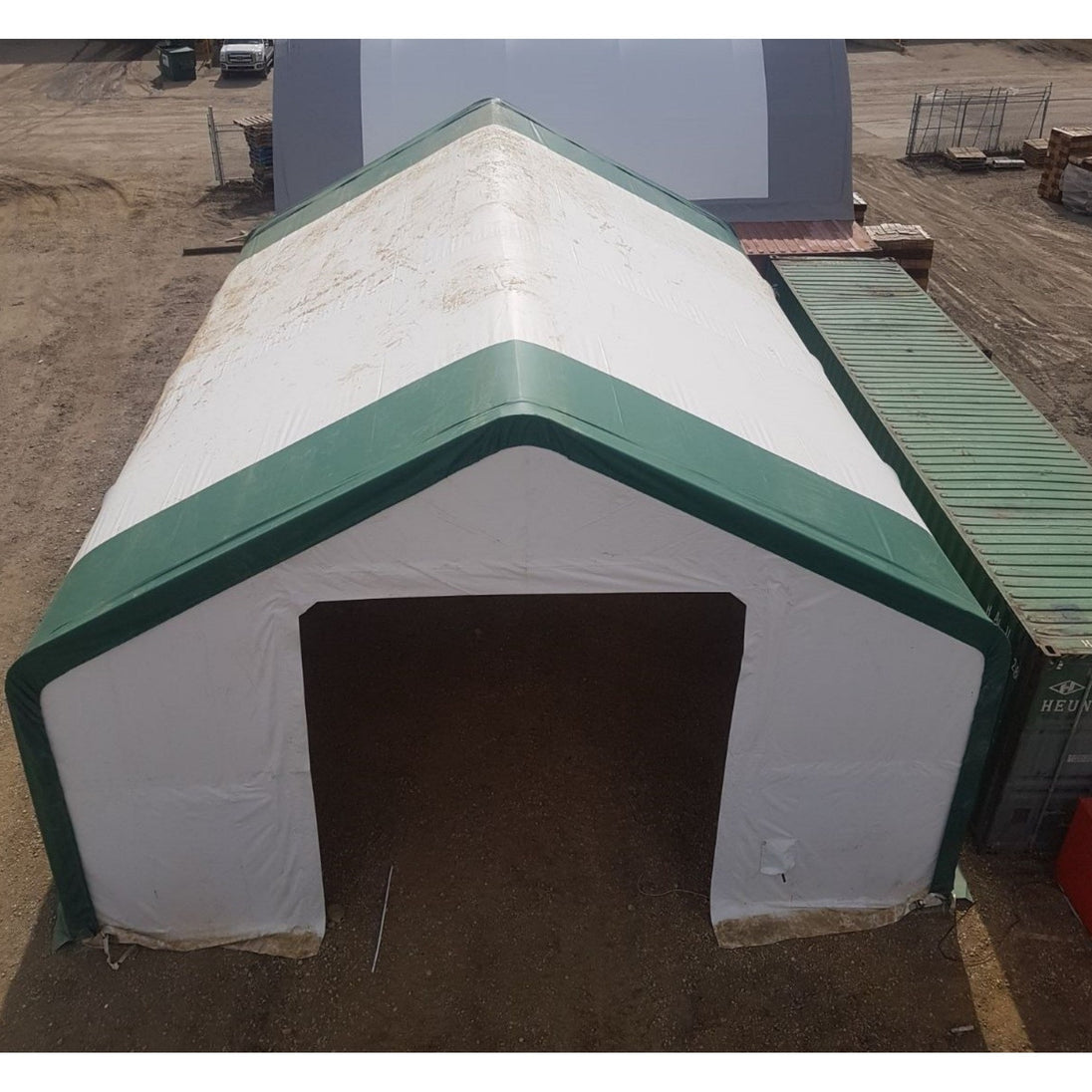 Chery Industrial W30'xL60'xH20' Double Truss Storage Shelter