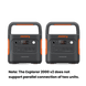 2 x Jackery Solar Generator 2000 v2 + 2 x SolarSaga 200W Portable Solar Panel