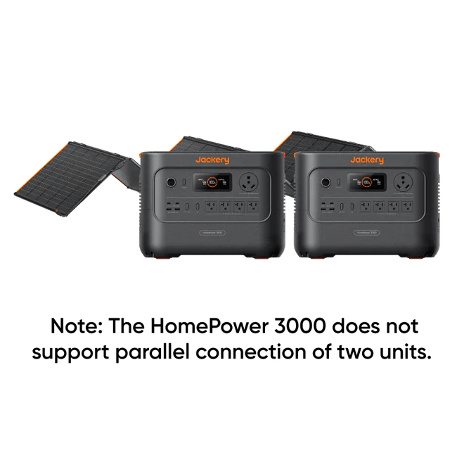 Jackery HomePower 3000 Solar Generator + SolarSaga 500X Kits