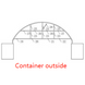 Chery Industrial Half Front Panel for W40'xL40'xH13' (container outside)