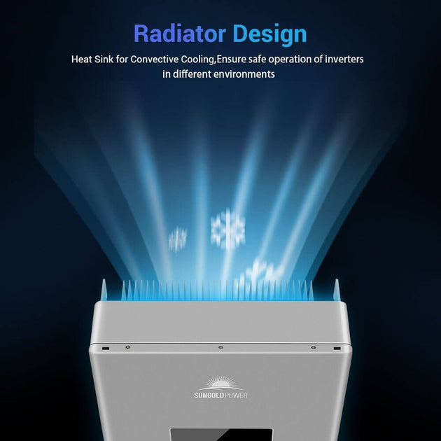SUNGOLDPOWER | High Voltage 11.4KW Hybrid Split Phase Inverter with APS Transmitter SG11.4KHB-HV | SG11.4KHB-HV