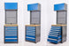 Chery Industrial Heavy Duty Steel Garage Cabinet Storage System (7 Drawers & 4 Cabinets)