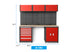 Chery Industrial Heavy Duty Steel Garage Cabinet Storage System (7 Drawers & 4 Cabinets)