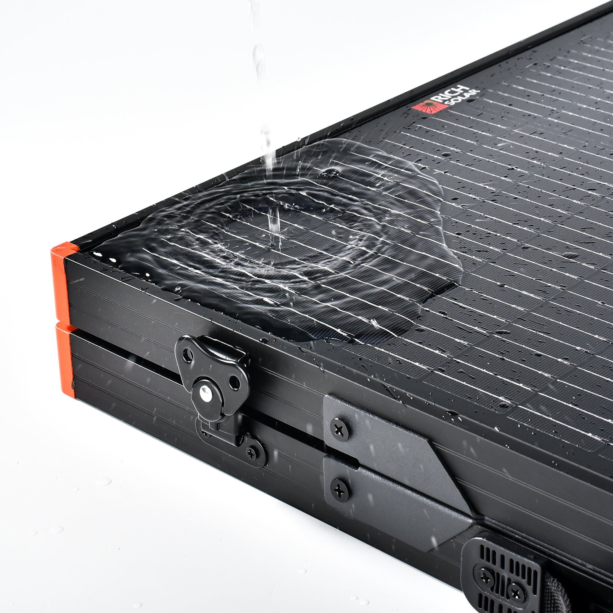 MEGA 100 Portable Briefcase Solar Panel | 100 Watt Portable Solar Panel | Premier 12V Portable Solar Panel for Generators, Power Stations, Vans | High Efficiency BACKORDER